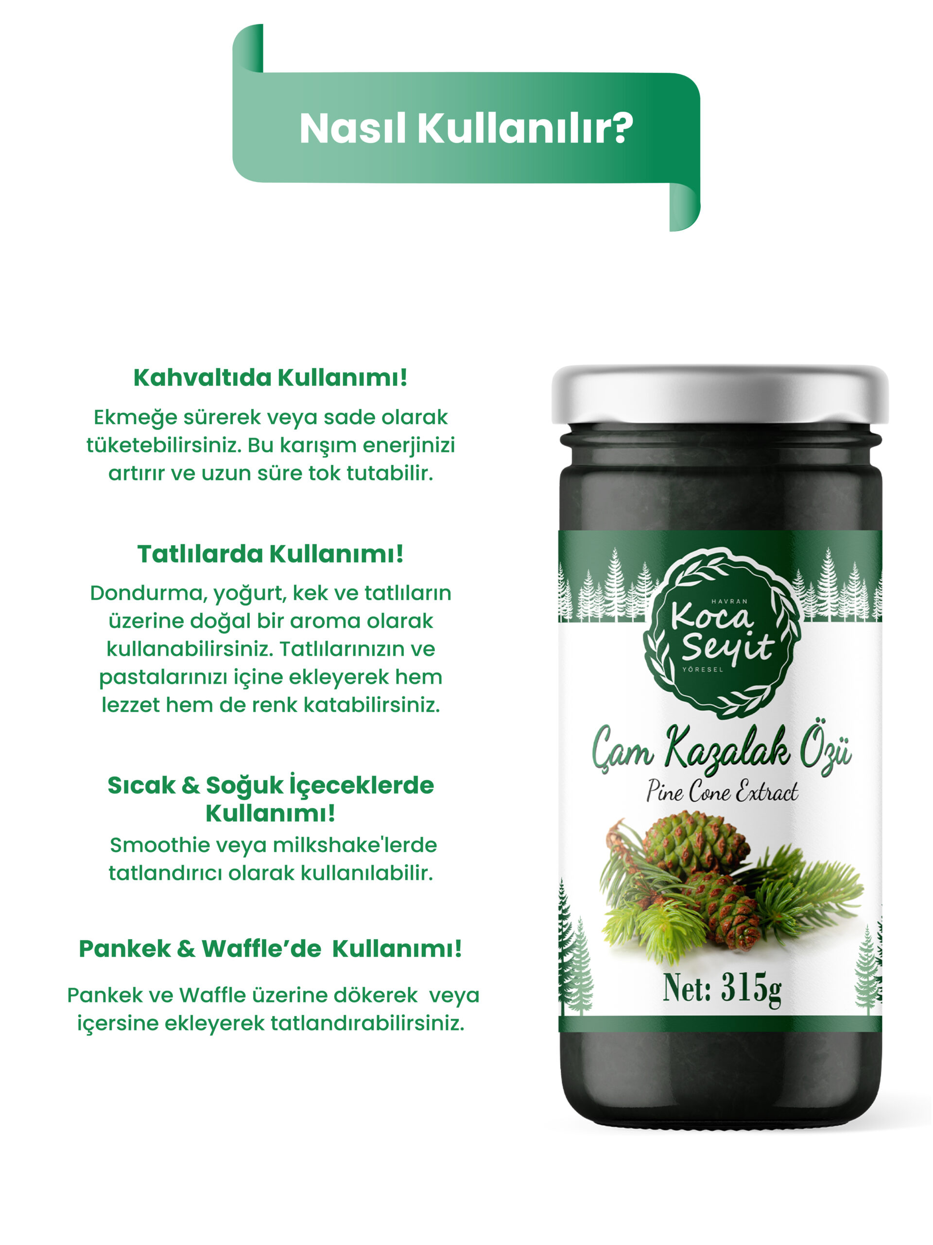 Çam Kozalak Özü 315 Gr - Görsel 4