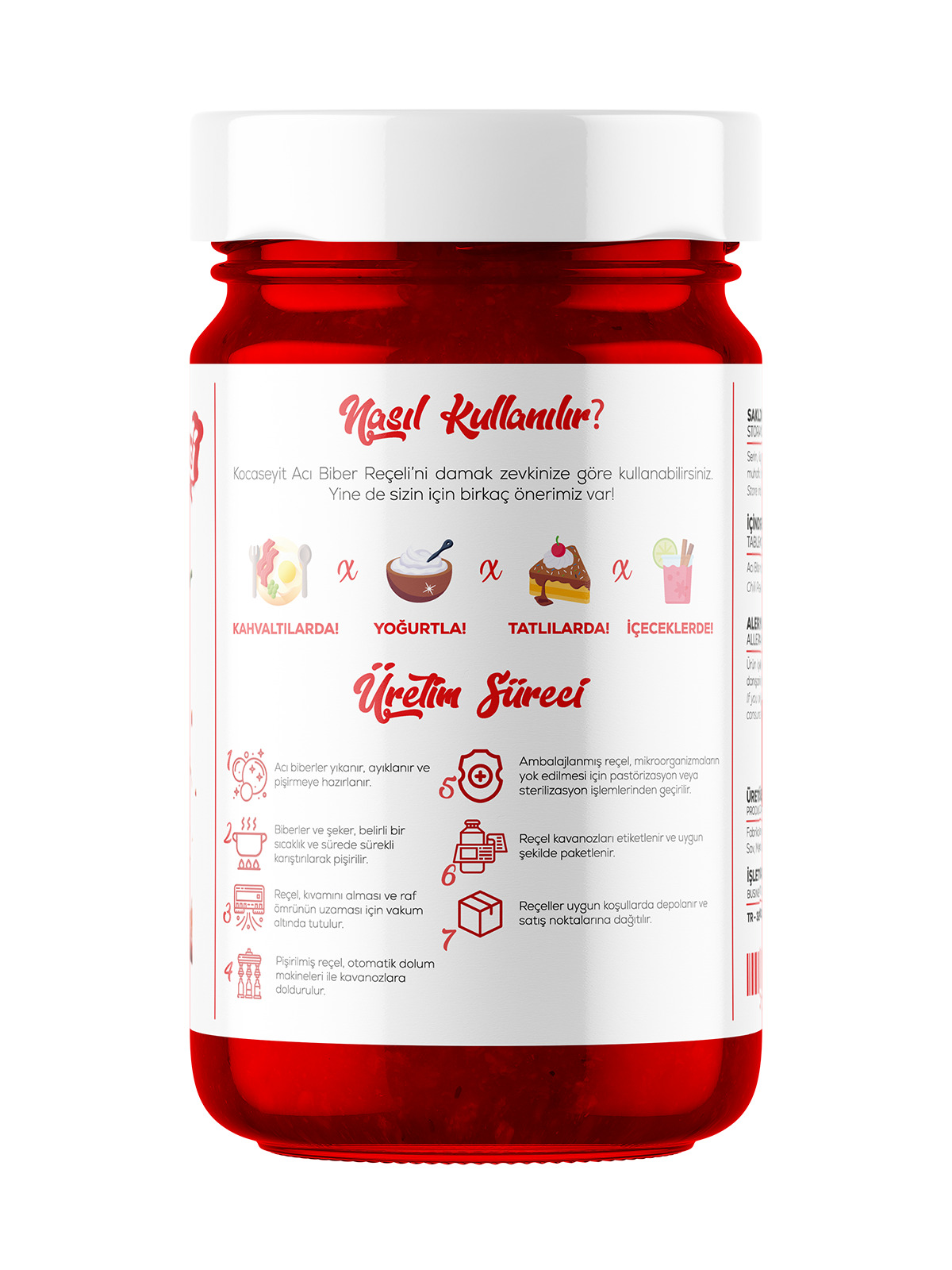 Acı Biber Reçeli 400 Gr - Görsel 2