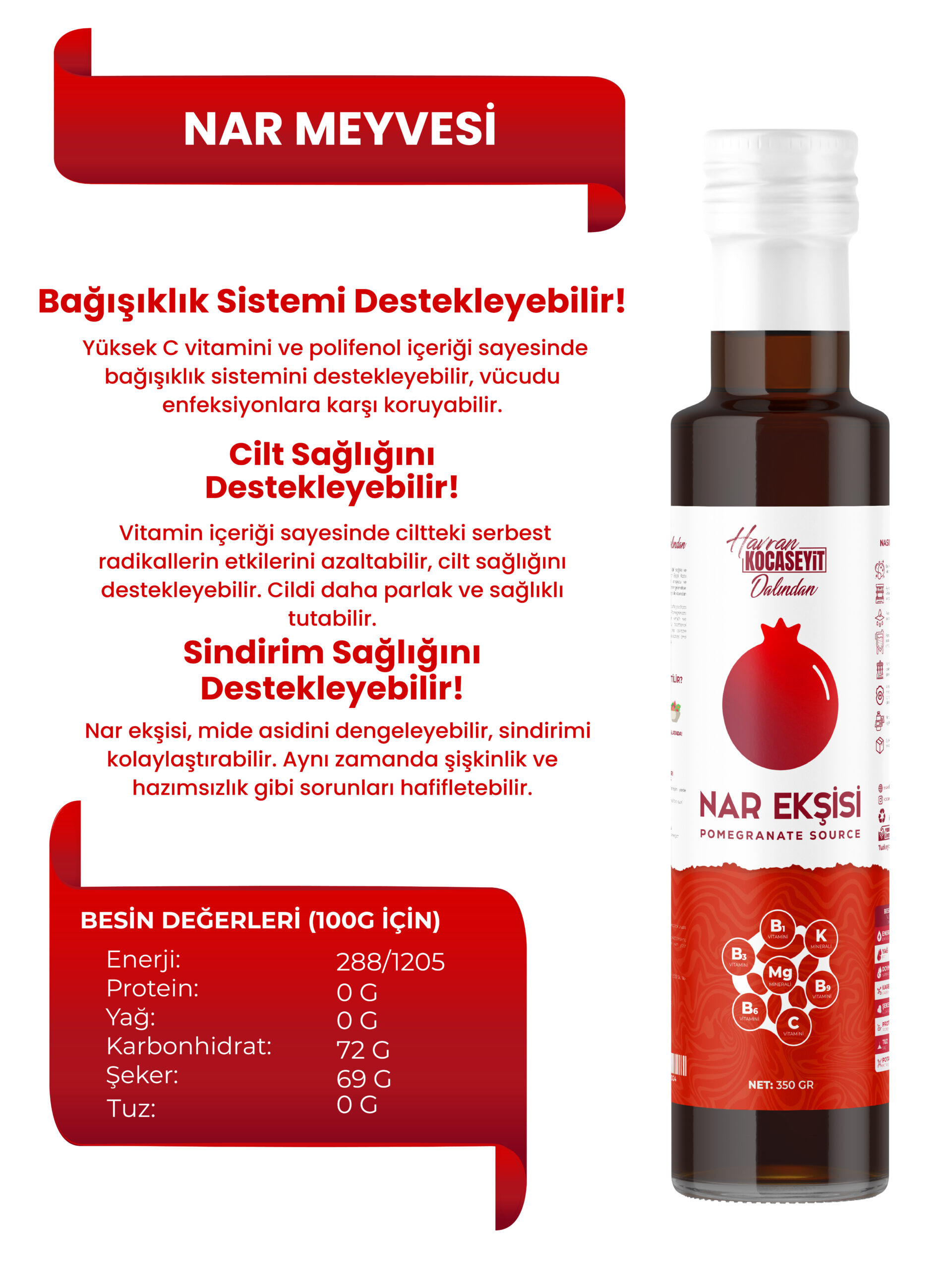 Nar Ekşisi 350 Gr - Görsel 4