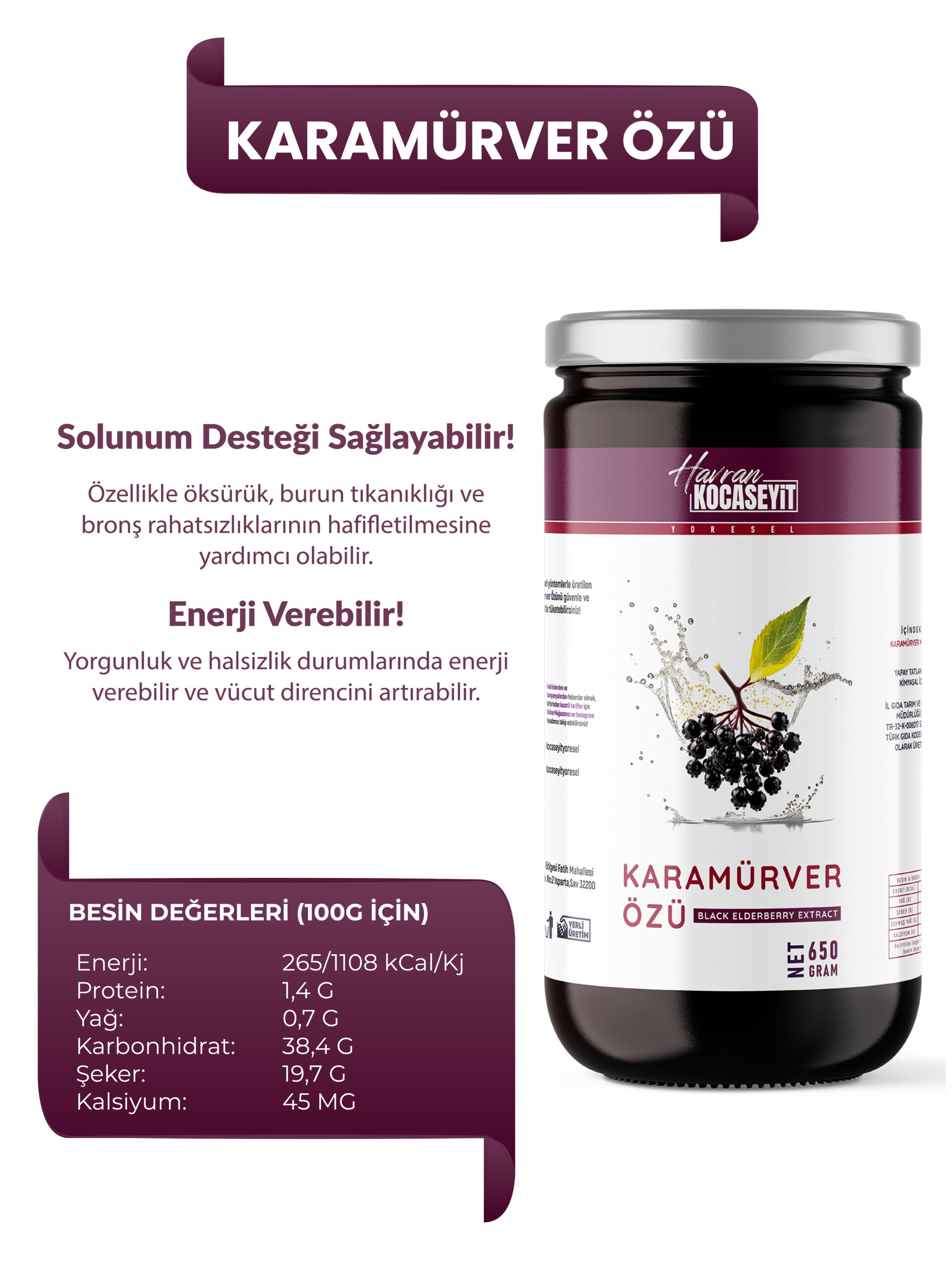 Karamürver Özü 650 Gr - Görsel 2