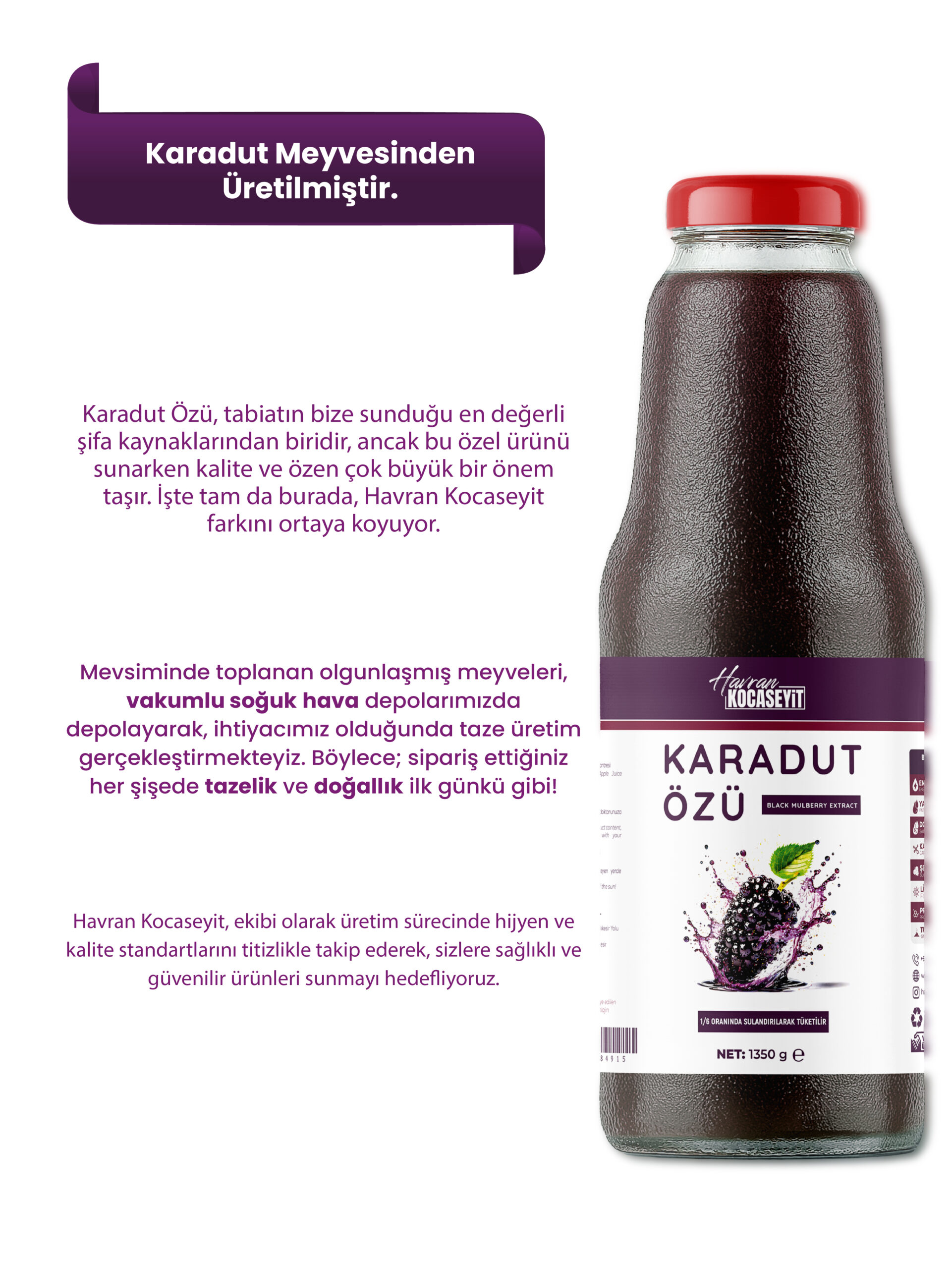 Karadut Özü 1350 g Pestisit ve Ağır Metal Analizli - Görsel 4