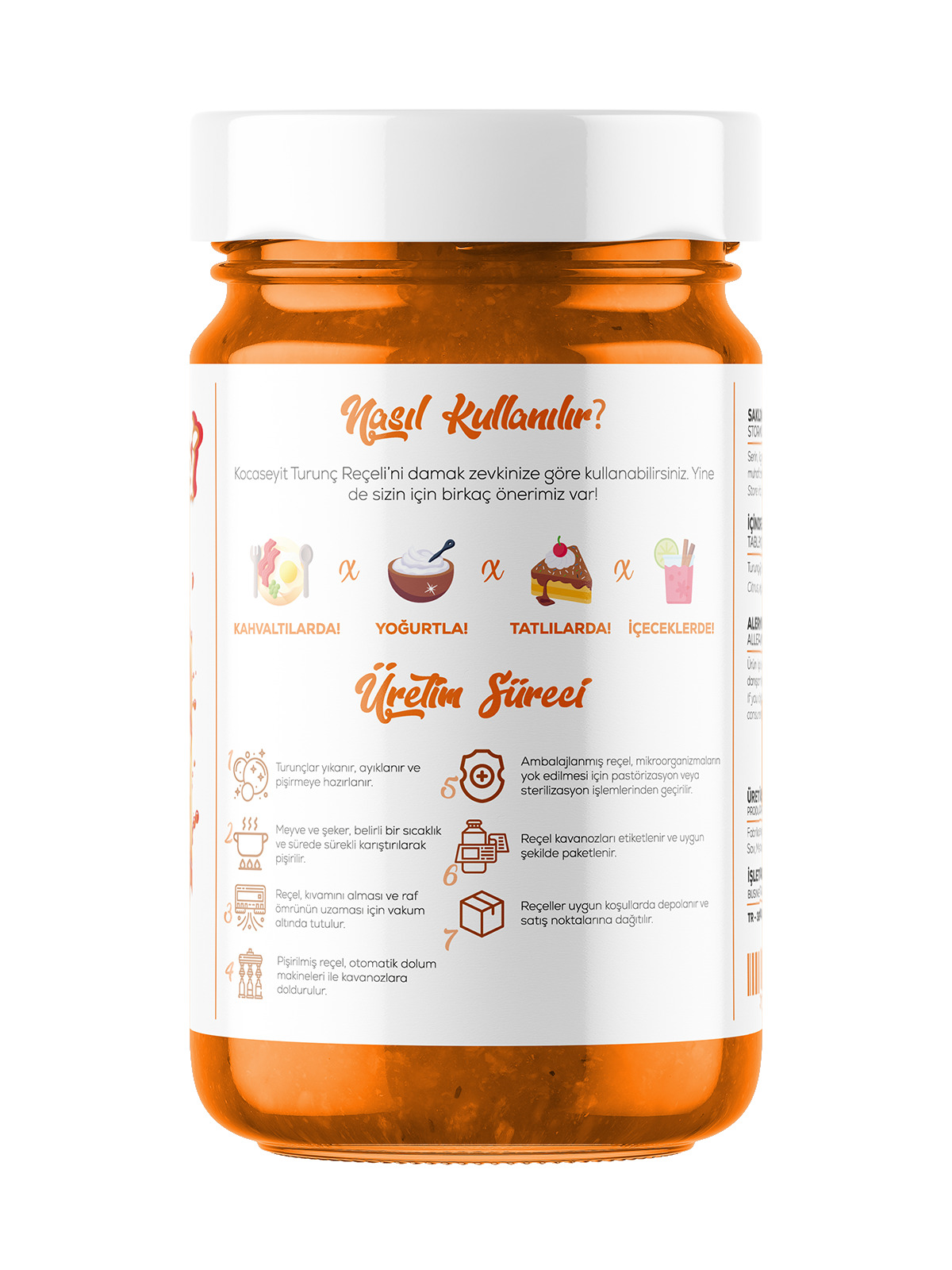 Turunç Reçeli 400 Gr - Görsel 6