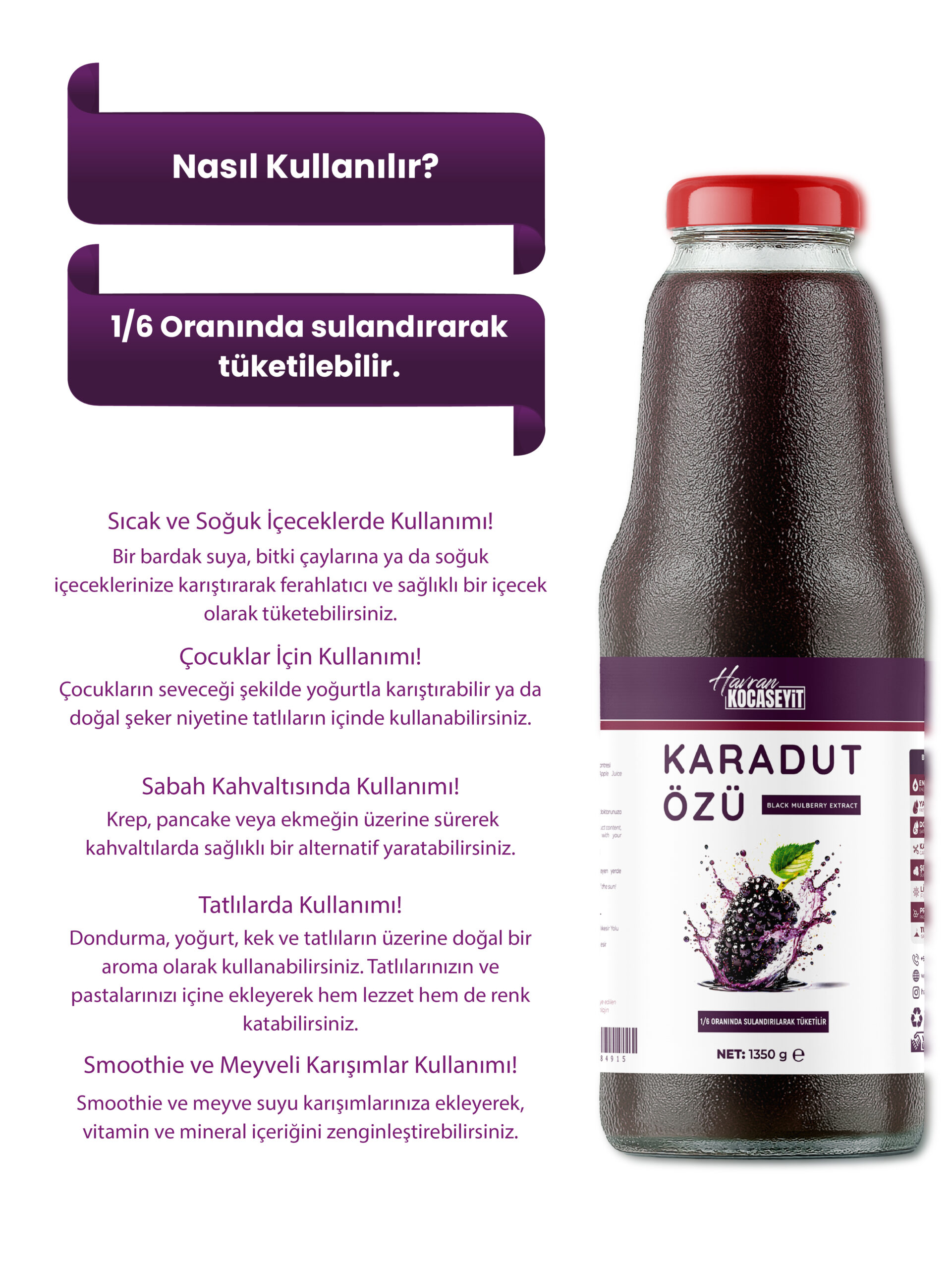 Karadut Özü 1350 g Pestisit ve Ağır Metal Analizli - Görsel 3