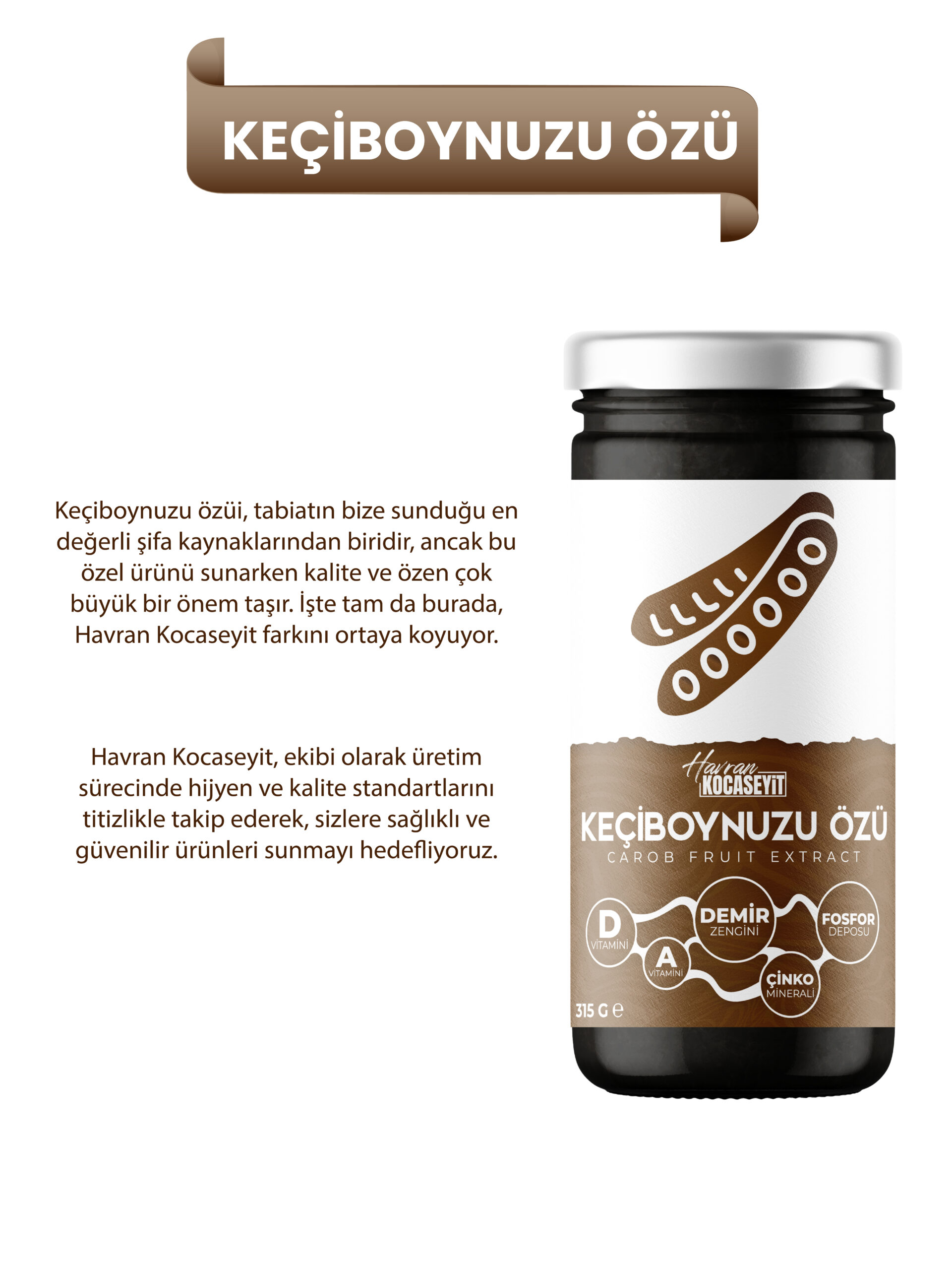 Keçiboynuzu Özü 315 Gr - Görsel 4