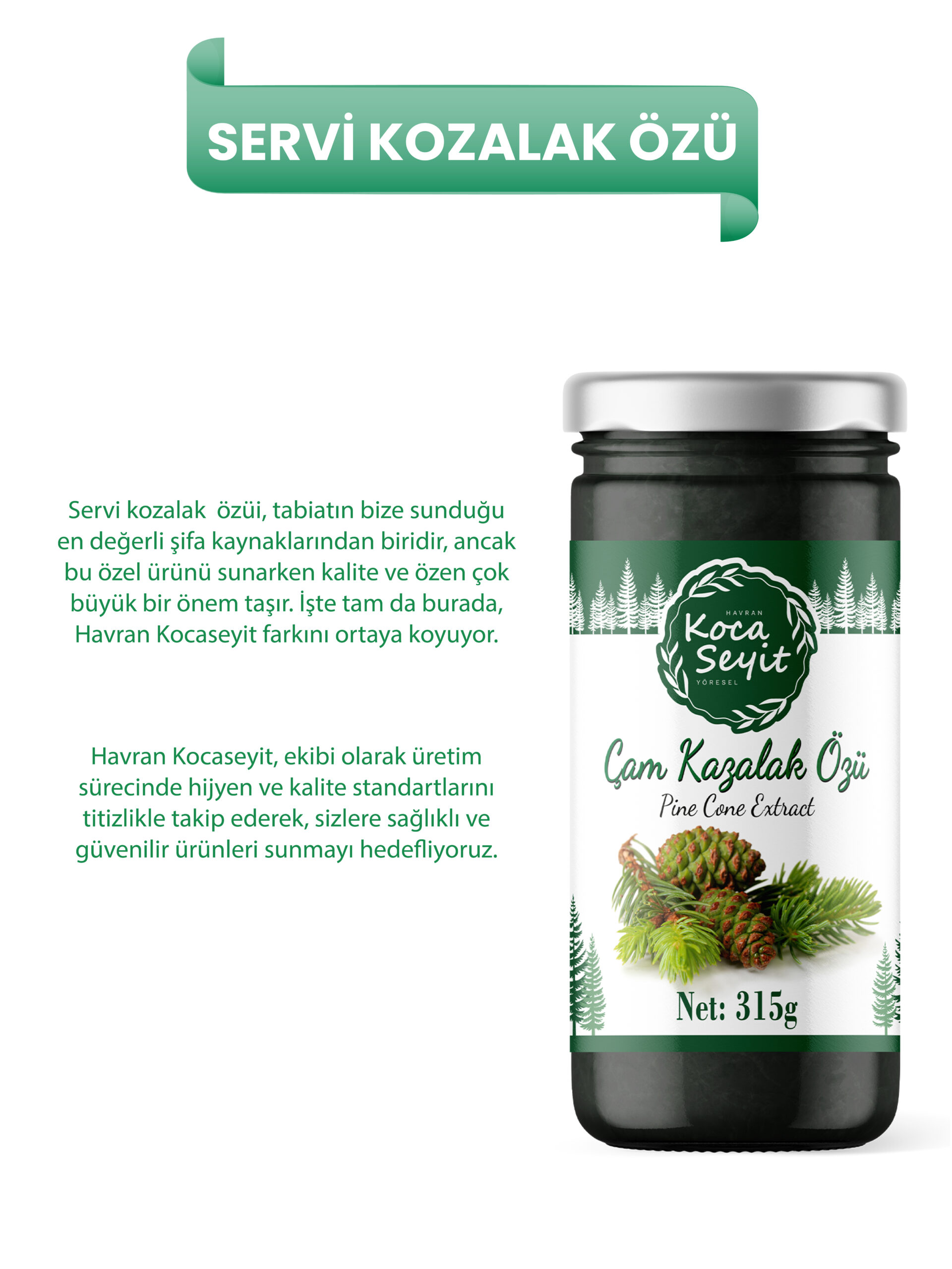 Çam Kozalak Özü 315 Gr - Görsel 3