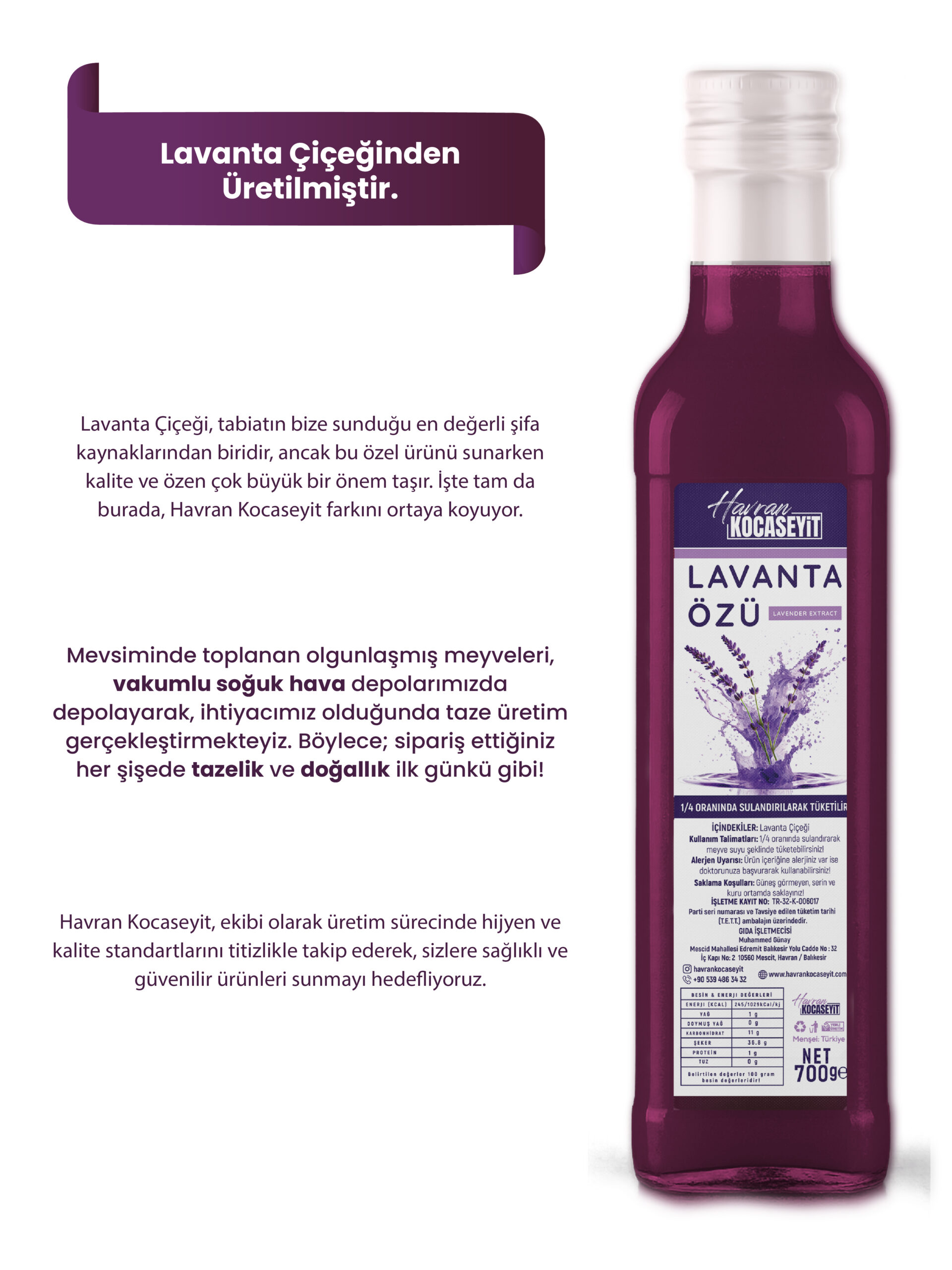 Lavanta Özü 700 g - Görsel 2