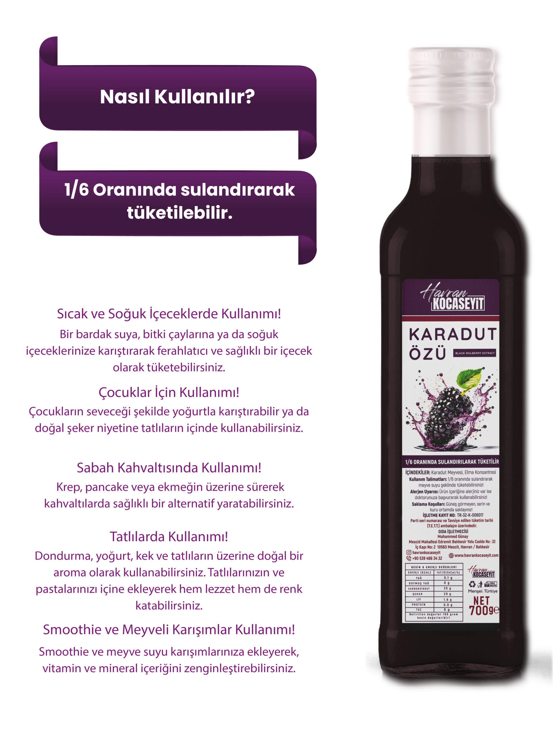 Karadut Özü 700 g - Görsel 4