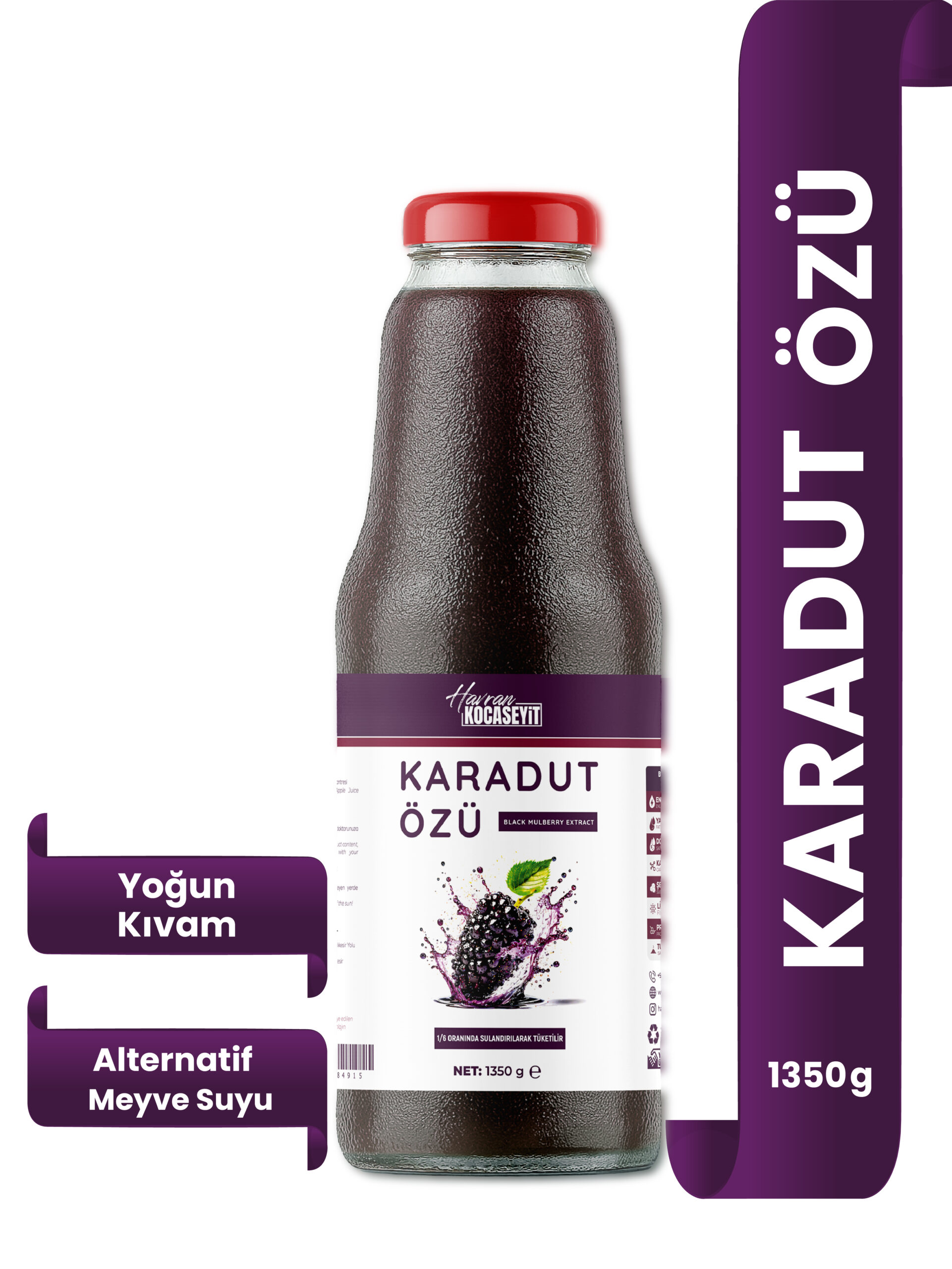 Karadut Özü 1350 g Pestisit ve Ağır Metal Analizli
