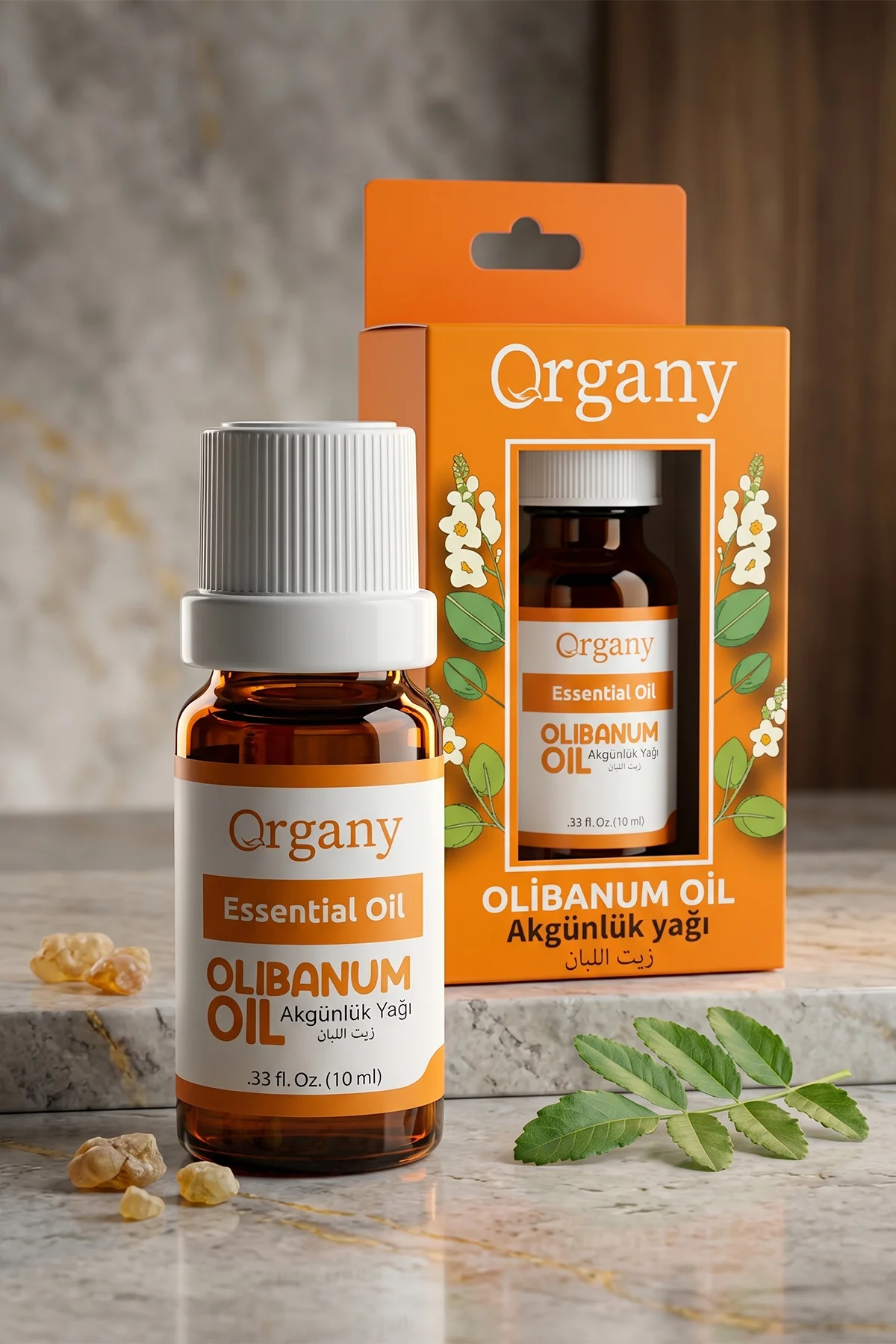 Kırışıklık Karşıtı Akgünlük Yağı %100 Doğal Olgun Cilt Bakım Yağı Frankincense Essential Oil 10 ml - Görsel 2