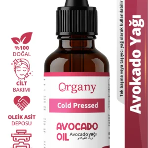 Soğuk Sıkım Avokado Yağı %100 Doğal Cilt Bariyerini Destekleyen Saç Besleyici Bakım Yağı Avocado Oil 50 ml