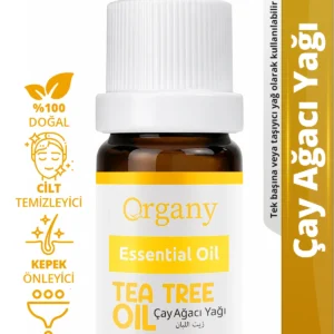 Akne Karşıtı Çay Ağacı Yağı %100 Doğal Akneye Eğilimli Cilt Bakım Yağı Tea Tree Essential Oil 10 ml
