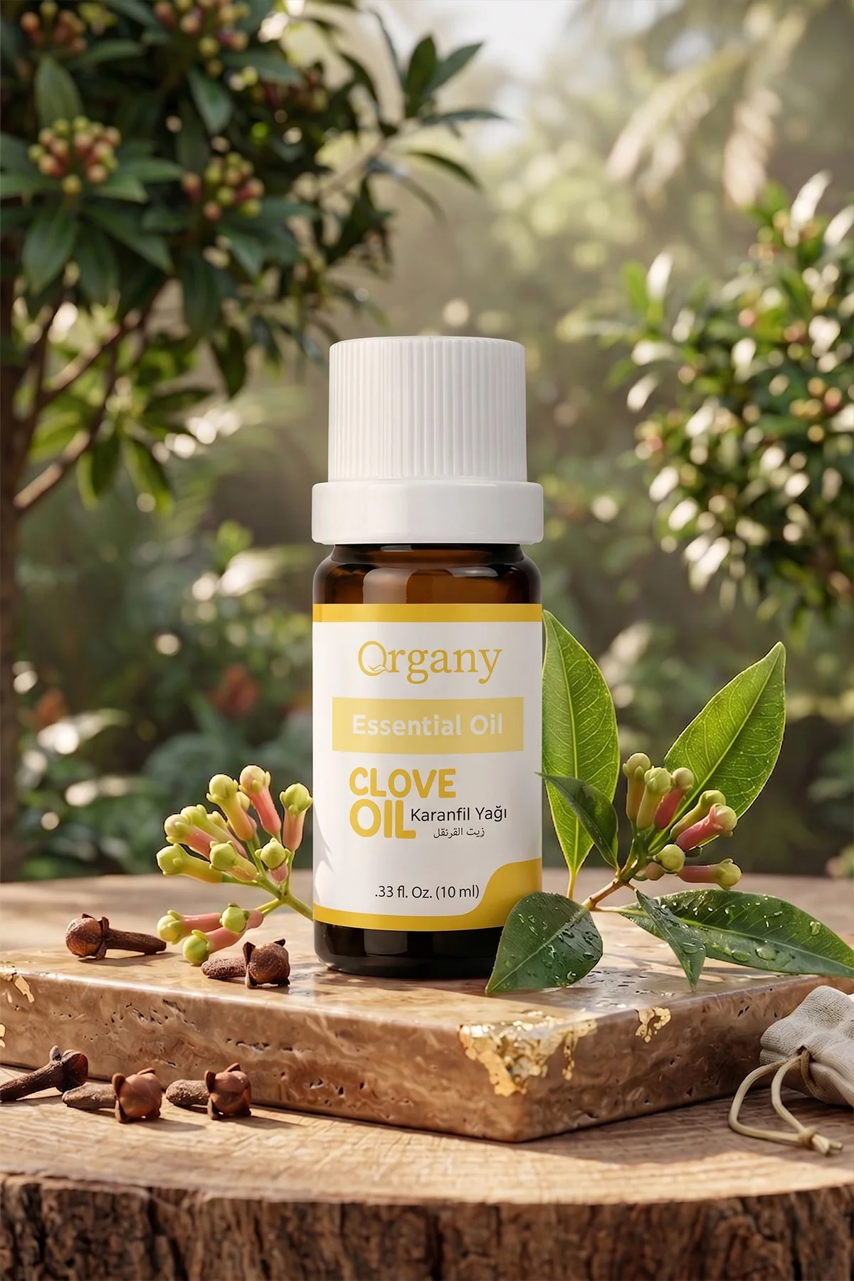 Diş Bakımı İçin Karanfil Yağı %100 Doğal Ağız Bakım ve Ferahlatıcı Koku Yağı Clove Essential Oil 10 ml - Görsel 5