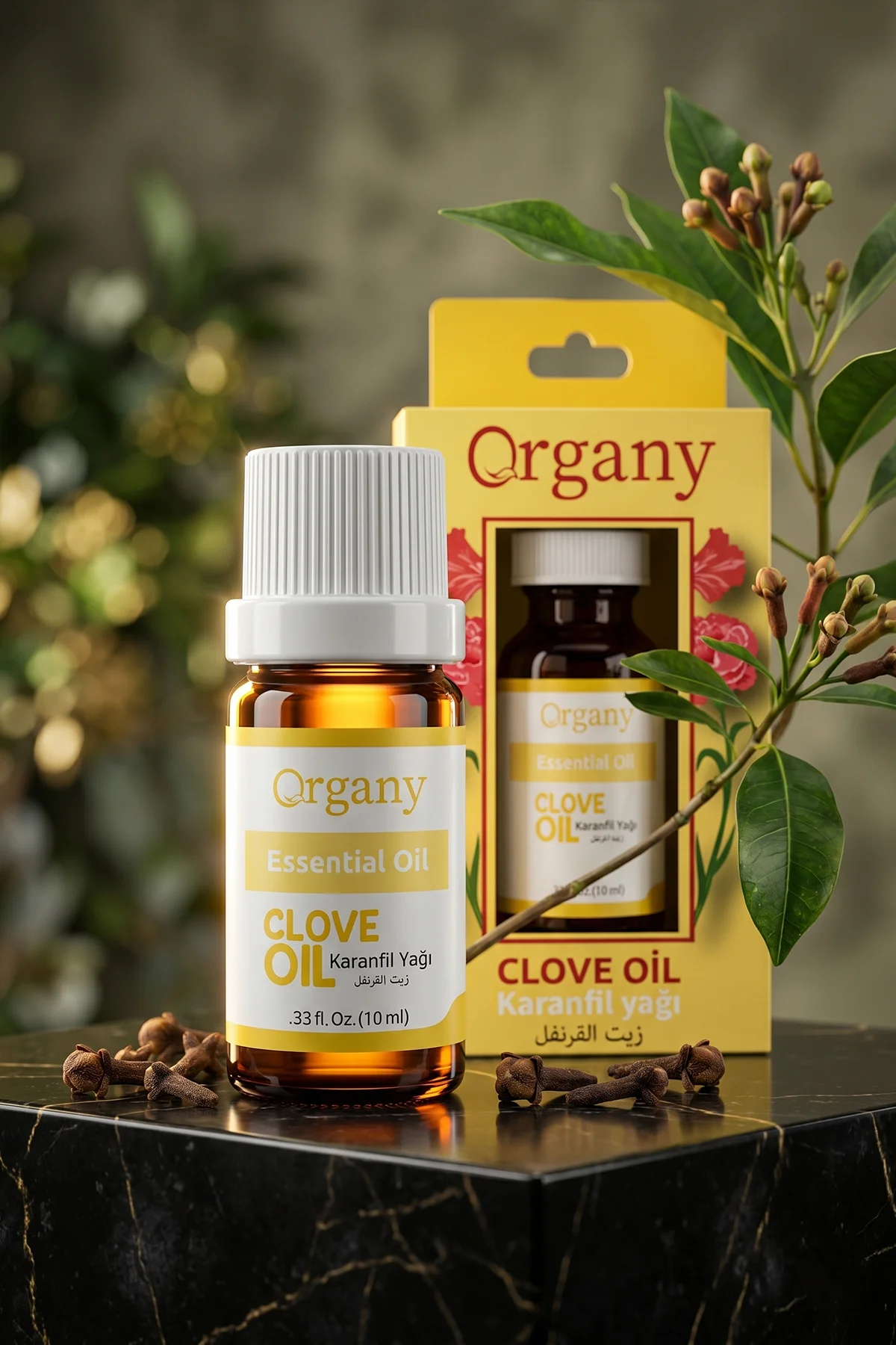 Diş Bakımı İçin Karanfil Yağı %100 Doğal Ağız Bakım ve Ferahlatıcı Koku Yağı Clove Essential Oil 10 ml - Görsel 2