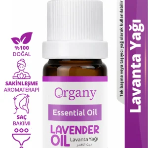 Uyku Kalitesi Artırıcı Lavanta Yağı %100 Doğal Rahatlatıcı Aromaterapi Yağı Lavender Essential Oil 10 ml