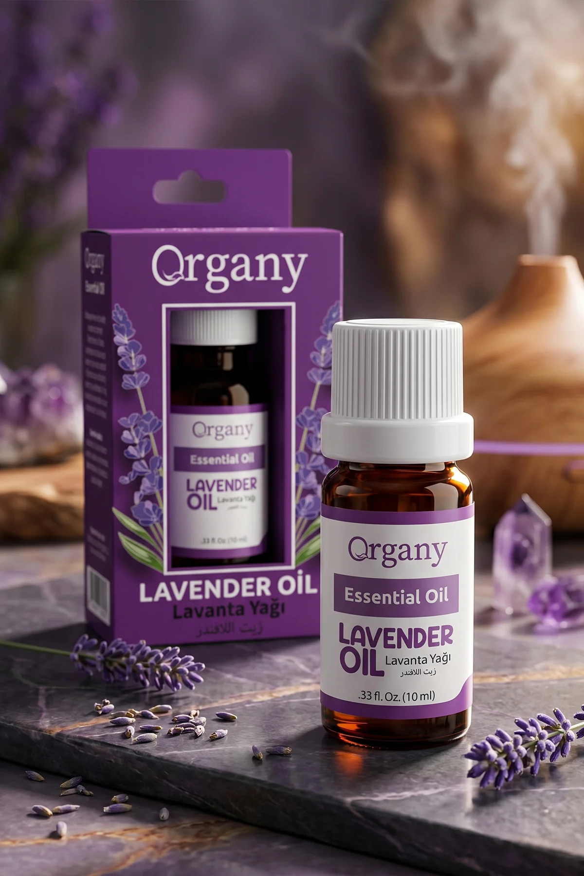 Uyku Kalitesi Artırıcı Lavanta Yağı %100 Doğal Rahatlatıcı Aromaterapi Yağı Lavender Essential Oil 10 ml - Görsel 2