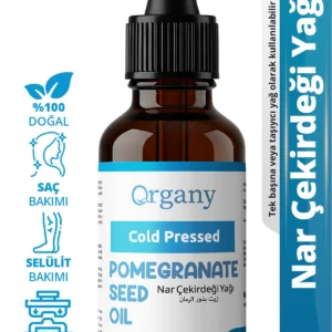 Soğuk Sıkım Nar Çekirdeği Yağı %100 Doğal Olgun ve Kuru Cilt Bakım Yağı Pomegranate Seed Oil 50 ml