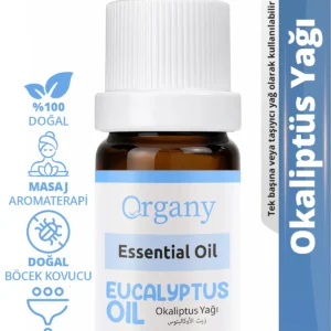 Okaliptus Yağı %100 Doğal Temiz Hava Aromaterapi Yağı Eucalyptus Essential Oil 10 ml