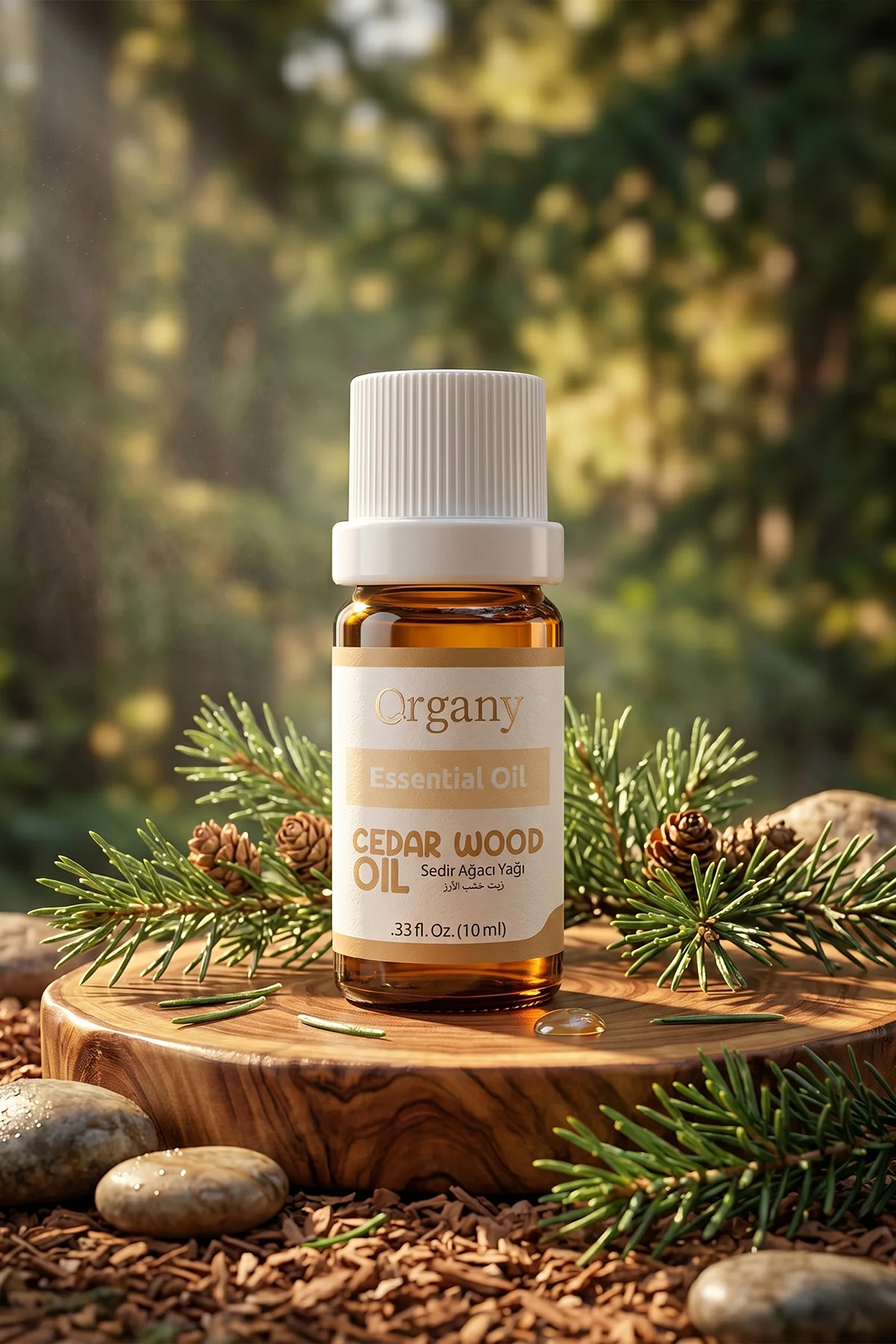 Kepeği Önleyici Sedir Ağacı Yağı %100 Doğal Saç Derisi Bakım Yağı Cedarwood Essential Oil 10 ml - Görsel 5