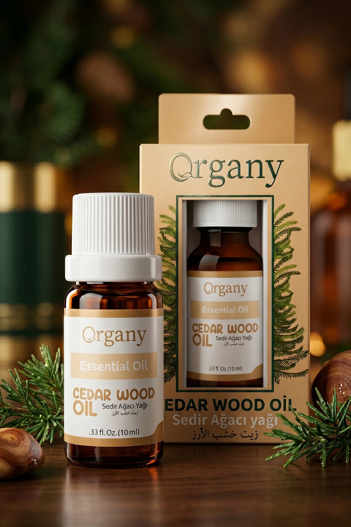 Kepeği Önleyici Sedir Ağacı Yağı %100 Doğal Saç Derisi Bakım Yağı Cedarwood Essential Oil 10 ml - Görsel 2