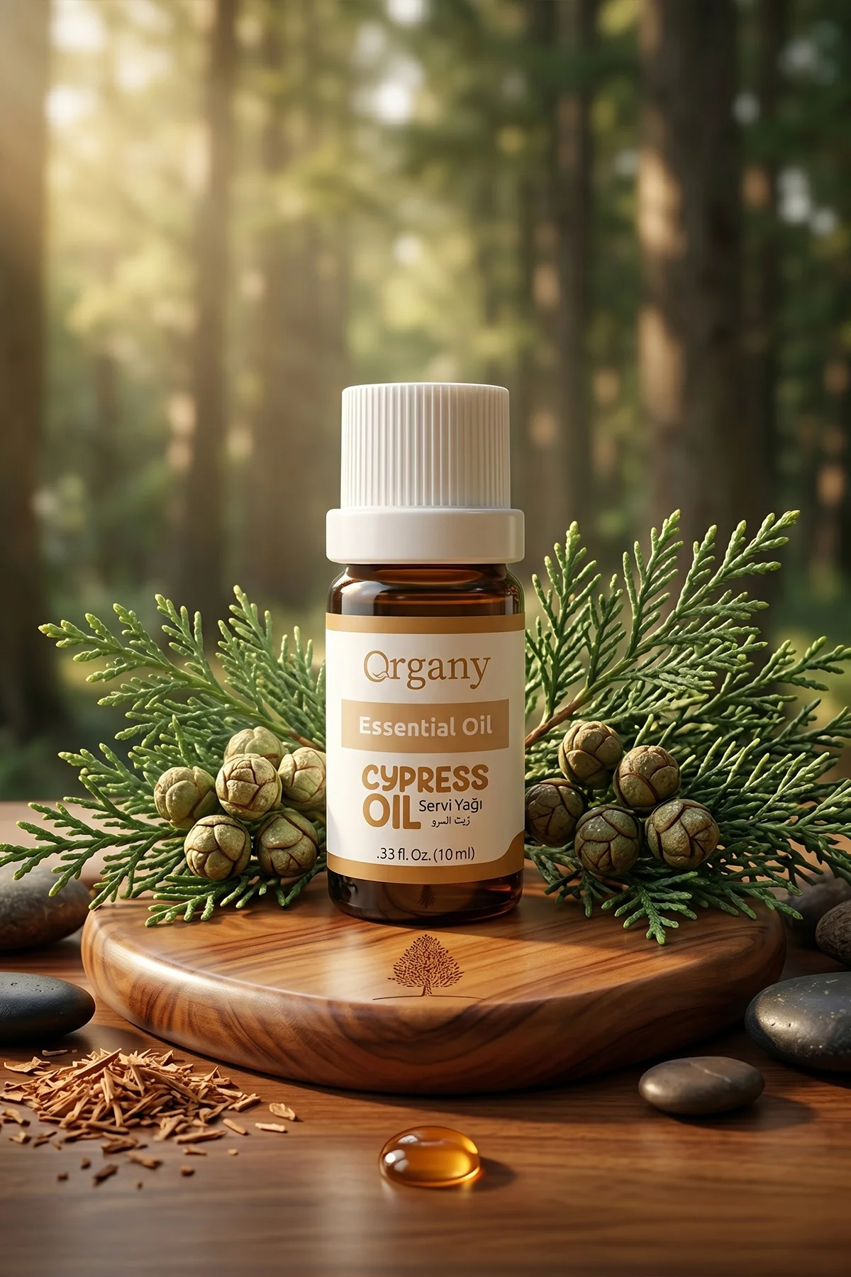 Kas Krampları İçin Servi Yağı %100 Doğal Masaj ve Vücut Bakım Yağı Cypress Essential Oil 10 ml - Görsel 5